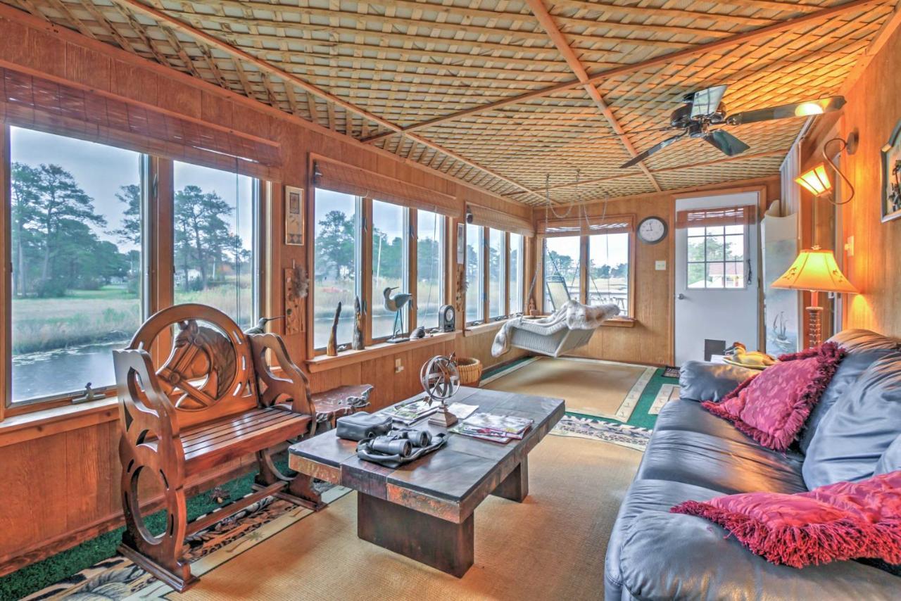 Quaint Chincoteague Island Hideaway With 2 Porches! Villa Dış mekan fotoğraf